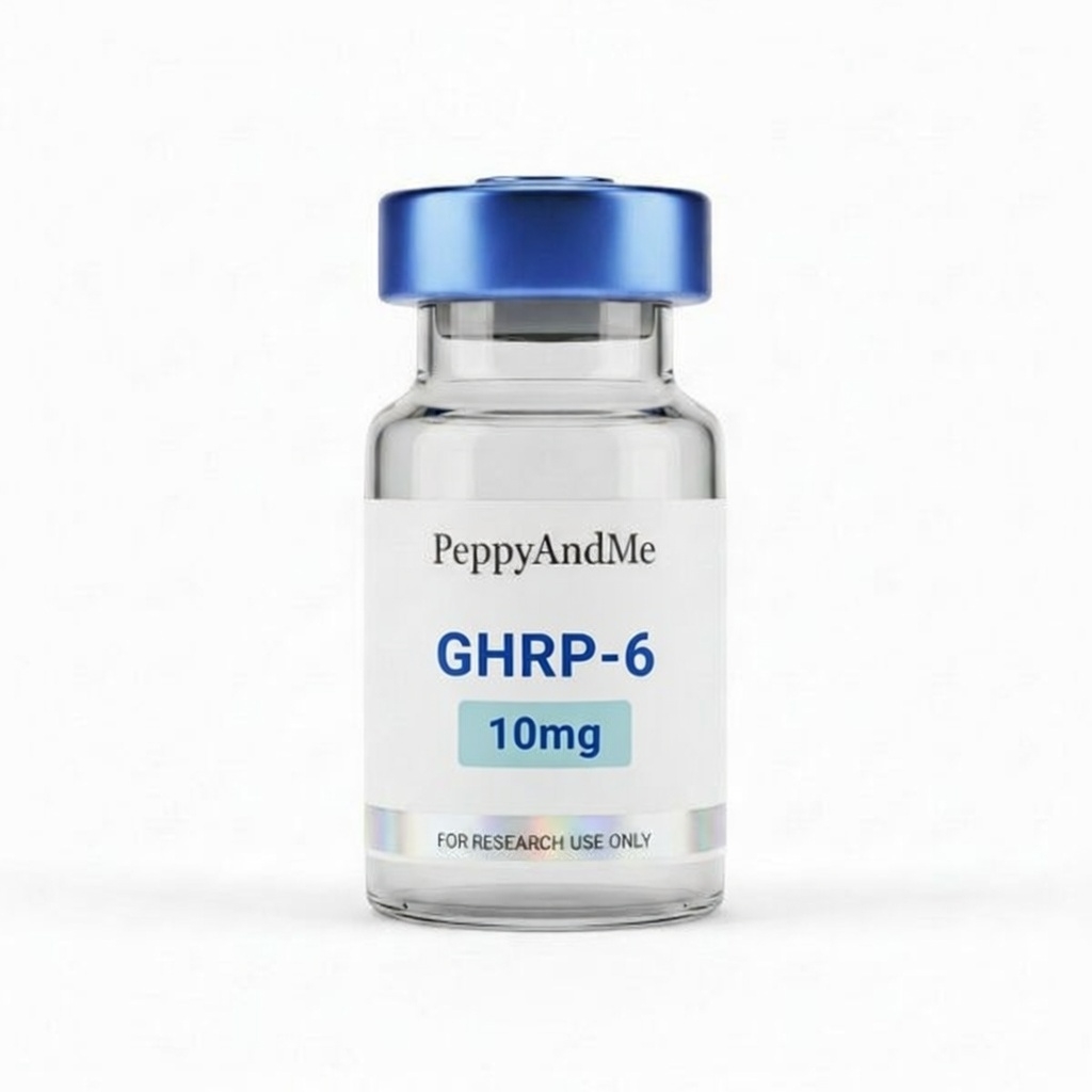GHRP-6 5mg-10mg Research Peptide for Laboratory Use